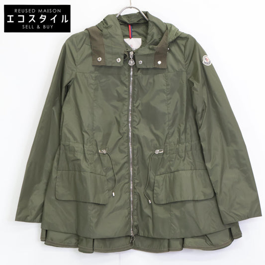 MONCLER 15s/s Green LIMBERT Nylon Hooded Parka Spring Coat