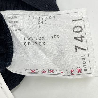 sacai 24-07401 2024 Navy THOMAS MASON Shirt Dress