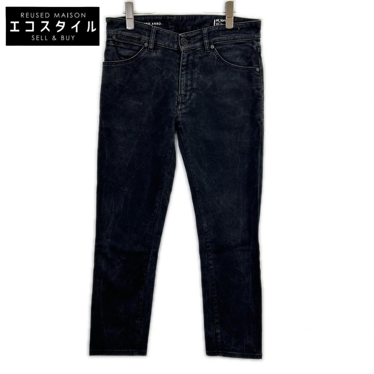 PT TORINO ピーティートリノ ×UNITED ARROWS C5DJ05Z3WBAS 黑色 棉 锥形牛仔裤 裤装 29