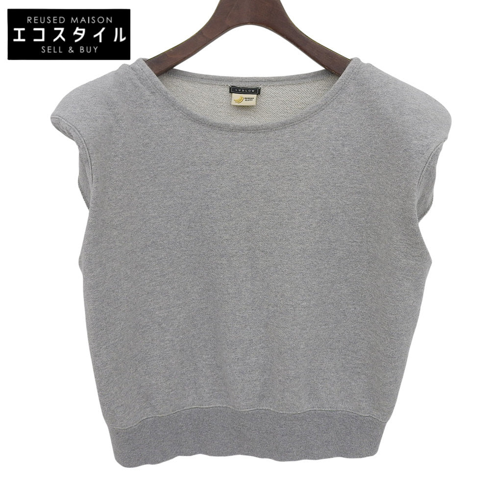 LUDLOW Ludlow Excellent condition Cotton x Banana Sleeveless Sweatshirt Pullover Top Women's Gray 24-LD24S-TP009 Top