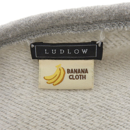 LUDLOW ラドロー 美品 コットン×バナナ ノースリーブ スウェット プルオーバー トップス レディース グレー 24-LD24S-TP009 トップス