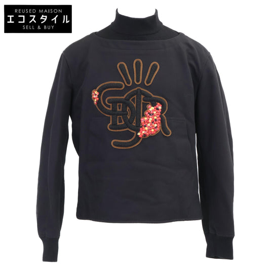 DIOR ディオール ｘTravis Scott Cactus Jack【美品/国内正規/22AW】28TC683A5519 フロントロゴ モックネック アノラック スウェットシャツ/ トップス