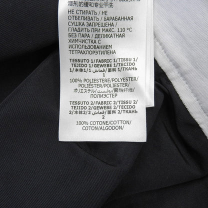ALEXANDER McQUEEN アレキサンダーマックイーン 美品 アシンメトリー レイヤード カットソー ブラウス ブラック×ホワイト 40 707098 トップス