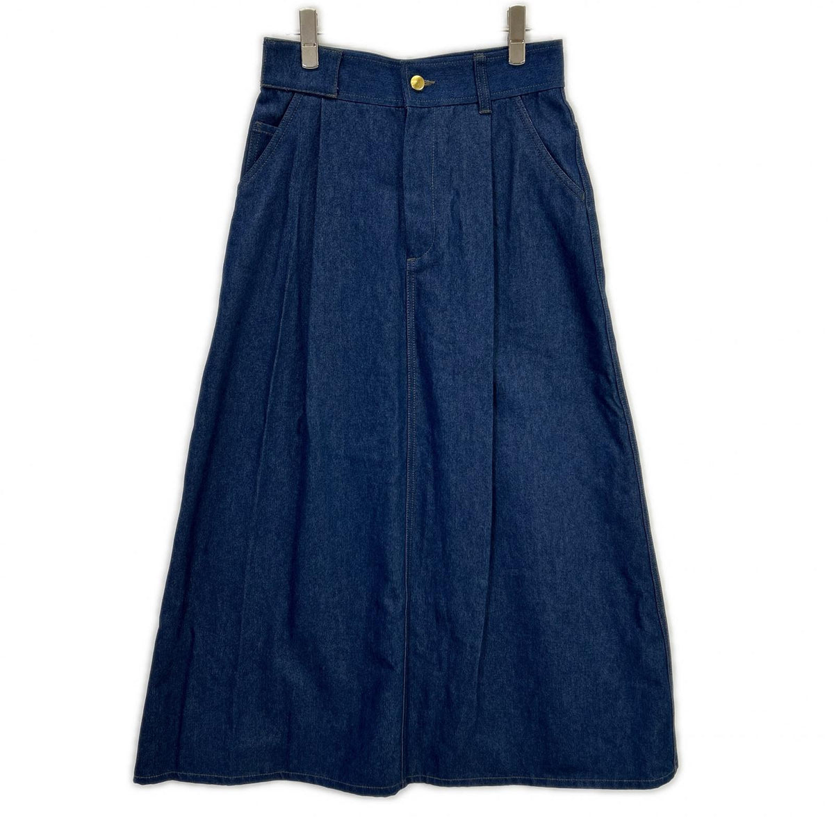 THE RERACS ザ・リラクス インディゴ デニム ロングスカート スカート