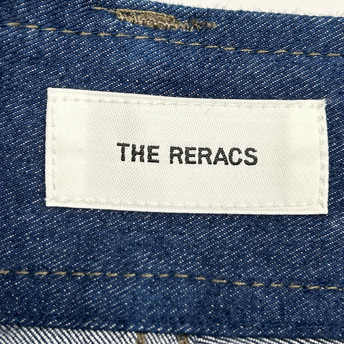 THE RERACS ザ・リラクス インディゴ デニム ロングスカート スカート