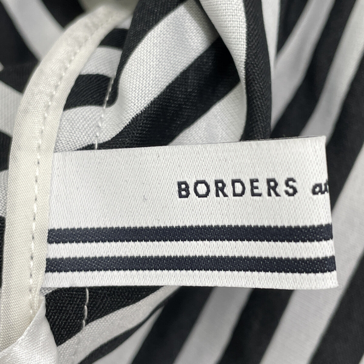 BORDERS at BALCONY BD2211-2D-15 Black Border Peplum Cut-and-Sew Top
