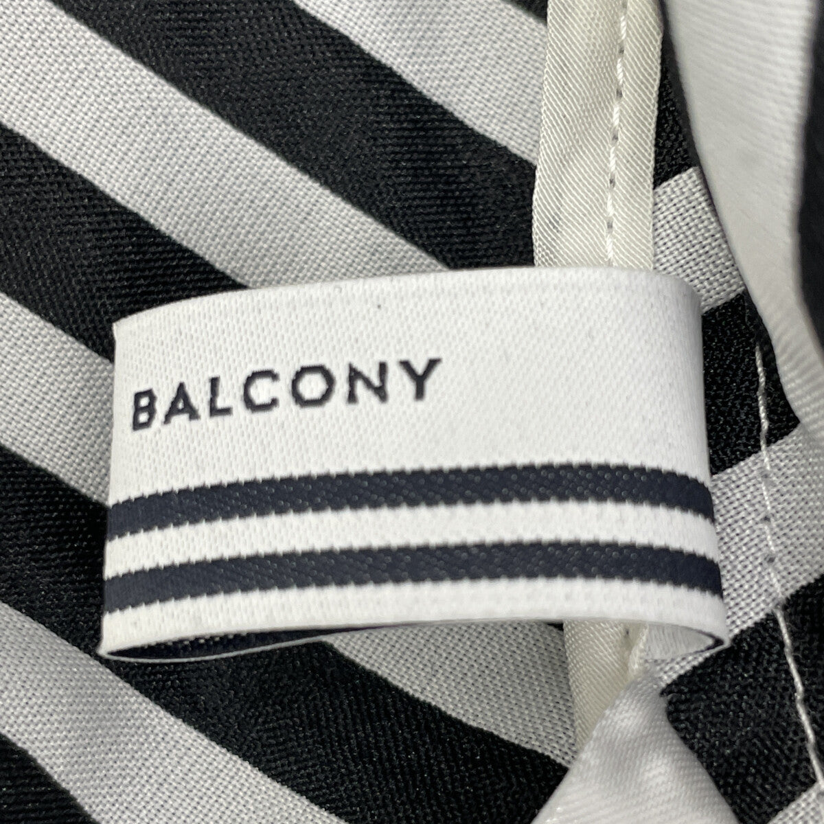 BORDERS at BALCONY BD2211-2D-15 Black Border Peplum Cut-and-Sew Top
