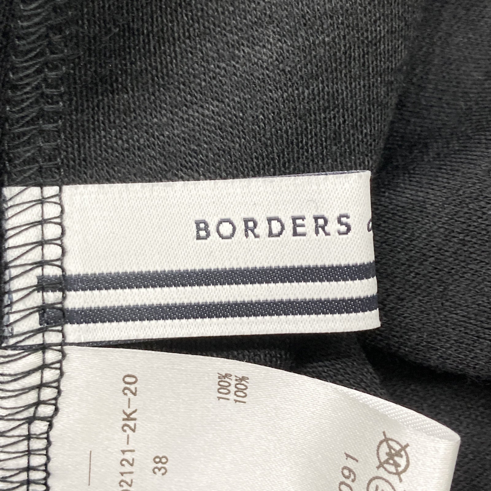 BORDERS at BALCONY ボーダーズアットバルコニー BD2121-2K-20 ブラック パッチ付きフレアスリーブマキシワンピース ワンピース