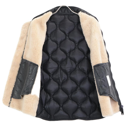 BRICE GILET Sheepskin Shearling Down Vest Jacket 5 Men's