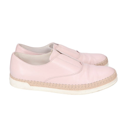 TOD'S 托德斯 皮革 中部松紧带草编鞋 37 1/2 女士