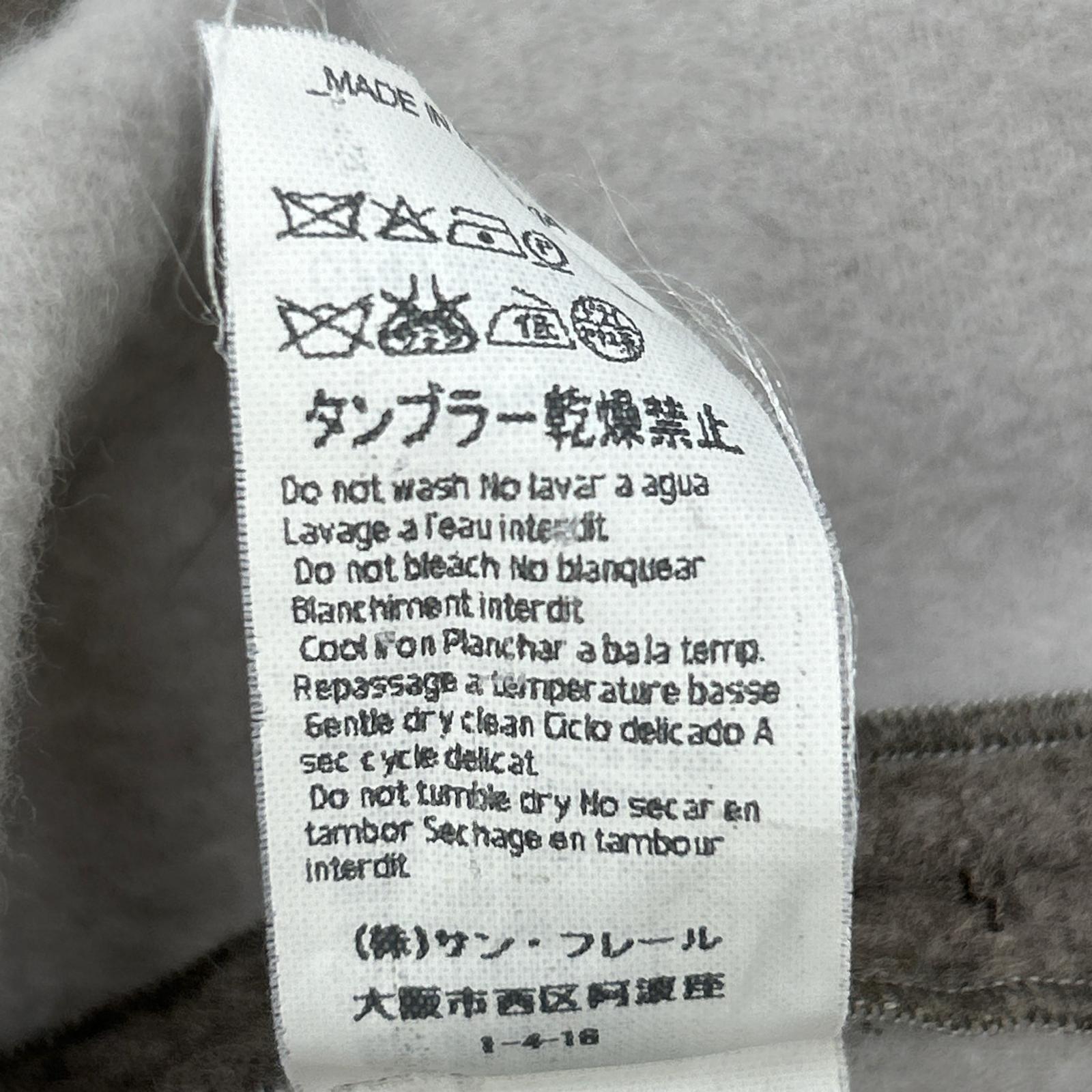 Les Copains Les Copains 灰褐色 初剪羊毛×安哥拉羊毛 斗篷披肩大衣 外套