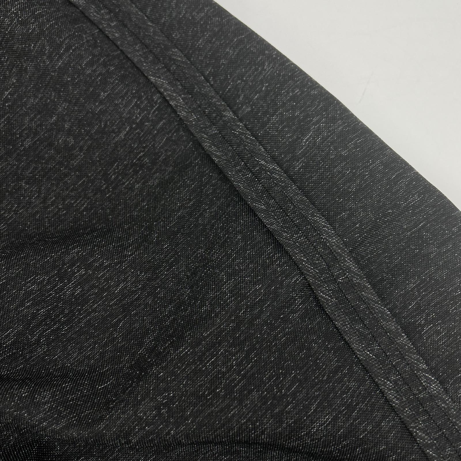 MIESROHE ミースロエ ブラック ペーパーバッグワイドパンツ ボトムス