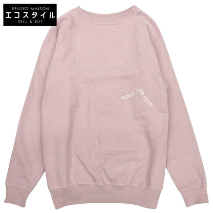 Fuji Arch Logo Print Fleece 908 Sweatshirt Top Pink 3 51170344 Top 3 Women's