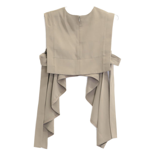 UN3D. Enfroid 522230400901-01 Polyester Decollete Cover Flare Vest Pullover Top