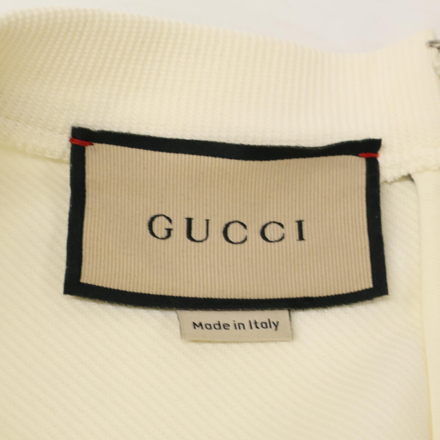 GUCCI 古驰 653408/670292 白色 蓝色饰边 运动连衣裙 金色纽扣裹身连衣裙 连衣裙