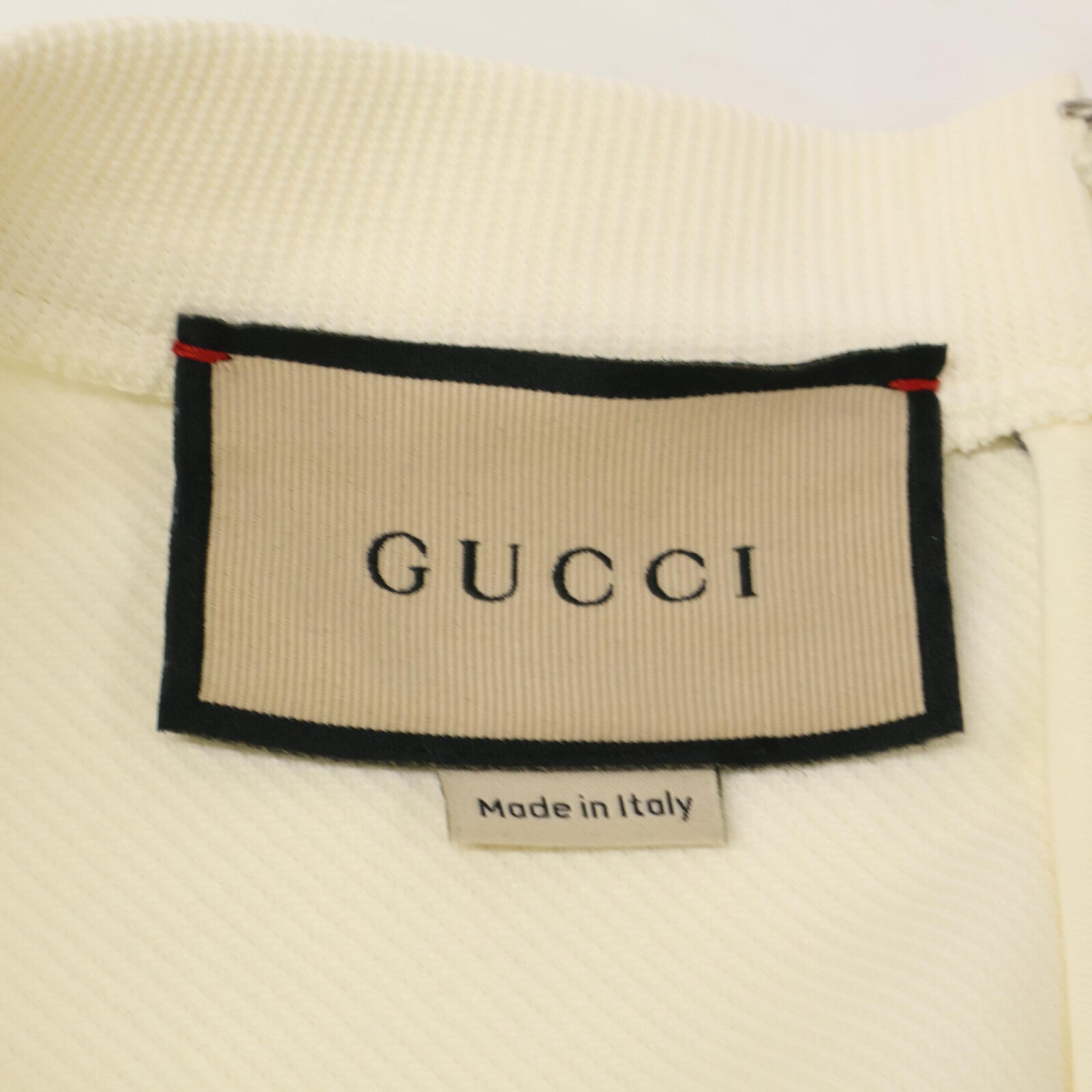 GUCCI 古驰 653408/670292 白色 蓝色饰边 运动连衣裙 金色纽扣裹身连衣裙 连衣裙