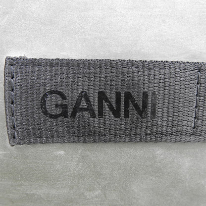 GANNI ガニー リサイクルラバーカントリーブーツ シューズ レディース カーキ 35 シューズ