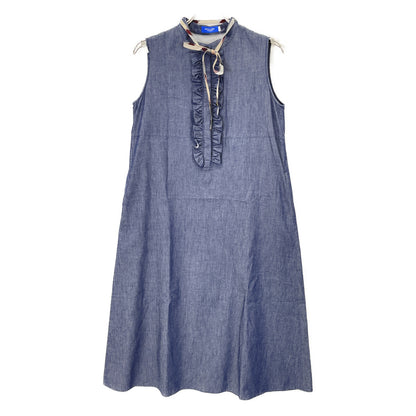 BLUE LABEL CRESTBRIDGE 2024 Blue Cotton Light Denim Dress