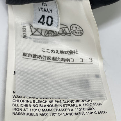 MARTIN MARGIELA マルタンマルジェラ 白タグ 31 V296 ブラック ビスコース フリンジデザイン ノースリーブ シアーヘムドレスワンピース ワンピース