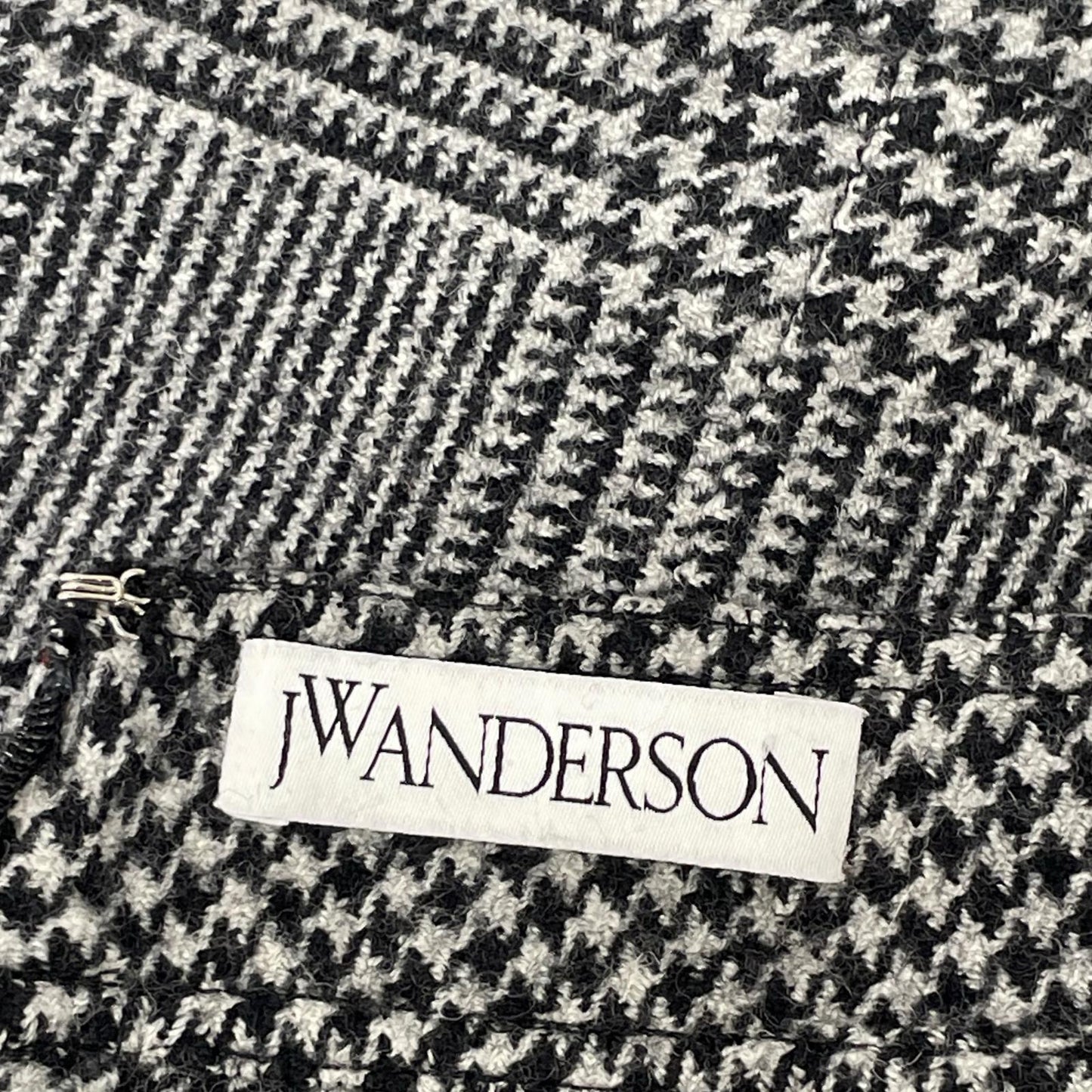 J.W.Anderson ジェイ ダブリュー アンダーソン ｸﾞﾚﾝﾁｪｯｸ ﾌﾚｱｽｶｰﾄ スカート 38