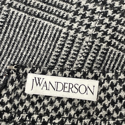 J.W.Anderson ジェイ ダブリュー アンダーソン ｸﾞﾚﾝﾁｪｯｸ ﾌﾚｱｽｶｰﾄ スカート 38