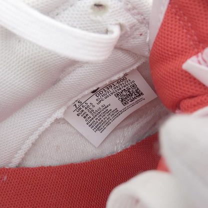 NIKE ナイキ 美品 DUNK LOW スニーカー シューズ メンズ チャンピオンシップレッド ホワイト 25.5cm シューズ 7.5(US)