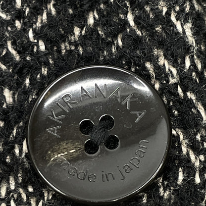 AKIRA NAKA Akira Naka AW2326-BK Black Philine combi tex cardigan Top