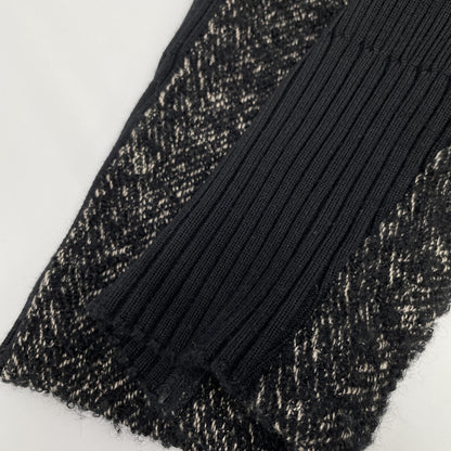 AKIRA NAKA アキラナカ AW2326-BK ブラック Philine combi tex cardigan トップス