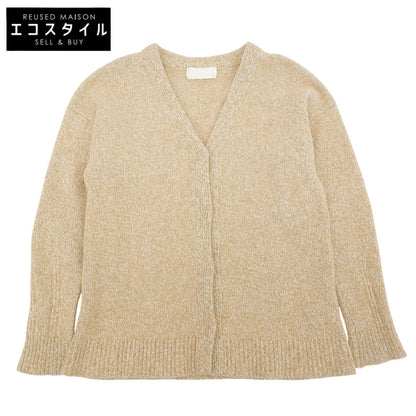 Wool Cashmere Brushed Knitted Cardigan Cardigan Women's Beige 1 MM21FW-KN033 Tops 1 Women's