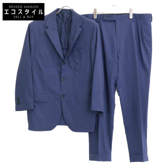 Sartorio SA250S064430 Blue Wool x Silk Side Vent 2B Jacket/Tapered Slacks Suit