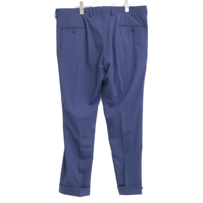 Sartorio サルトリオ SA250S064430 蓝色 羊毛×真丝 侧开衩 两粒扣夹克/锥形裤套装 外套