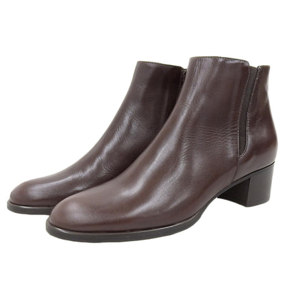 Like New Leather Ankle Boots Women's Brown 36 Shoes 36 Women's