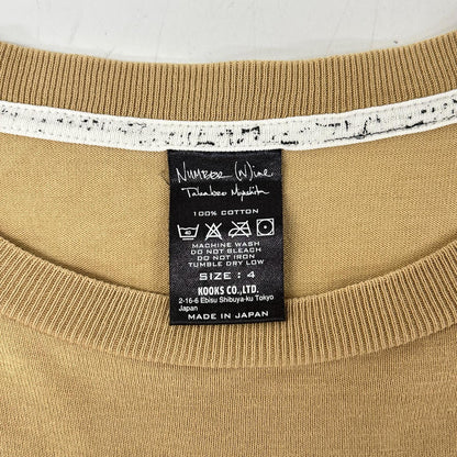 NUMBER (N)INE ナンバーナイン 07SS ベージュ ABOUT A BOY期 宮下期 アーカイブカウボーイ Tシャツ トップス