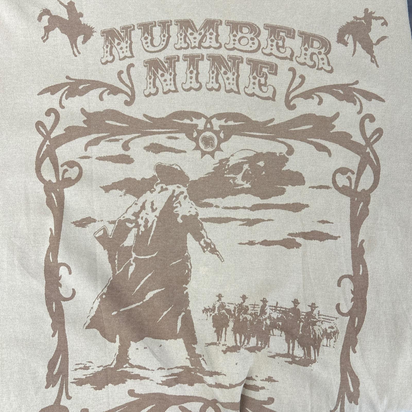 NUMBER (N)INE ナンバーナイン 07SS ベージュ ABOUT A BOY期 宮下期 アーカイブカウボーイ Tシャツ トップス