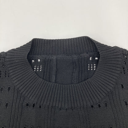 ADORE アドーア 531-0174503 ブラック レーシーニットワンピース ワンピース