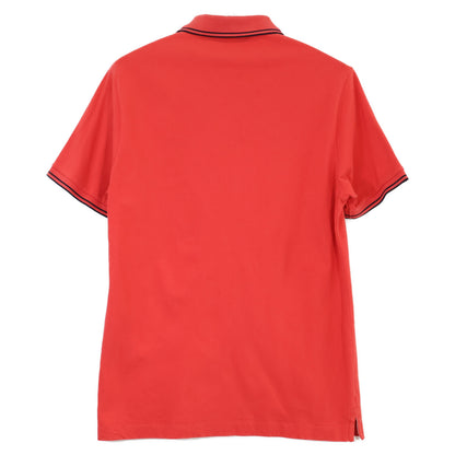 STONE ISLAND 石岛 鹿皮绒 修身方领标志短袖Polo衫 上衣