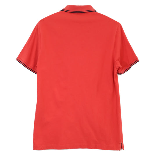 STONE ISLAND Pique Slim Fit Square Logo Short Sleeve Polo Shirt Top
