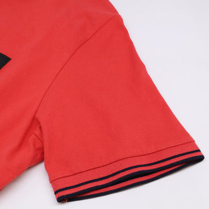 STONE ISLAND 石岛 鹿皮绒 修身方领标志短袖Polo衫 上衣