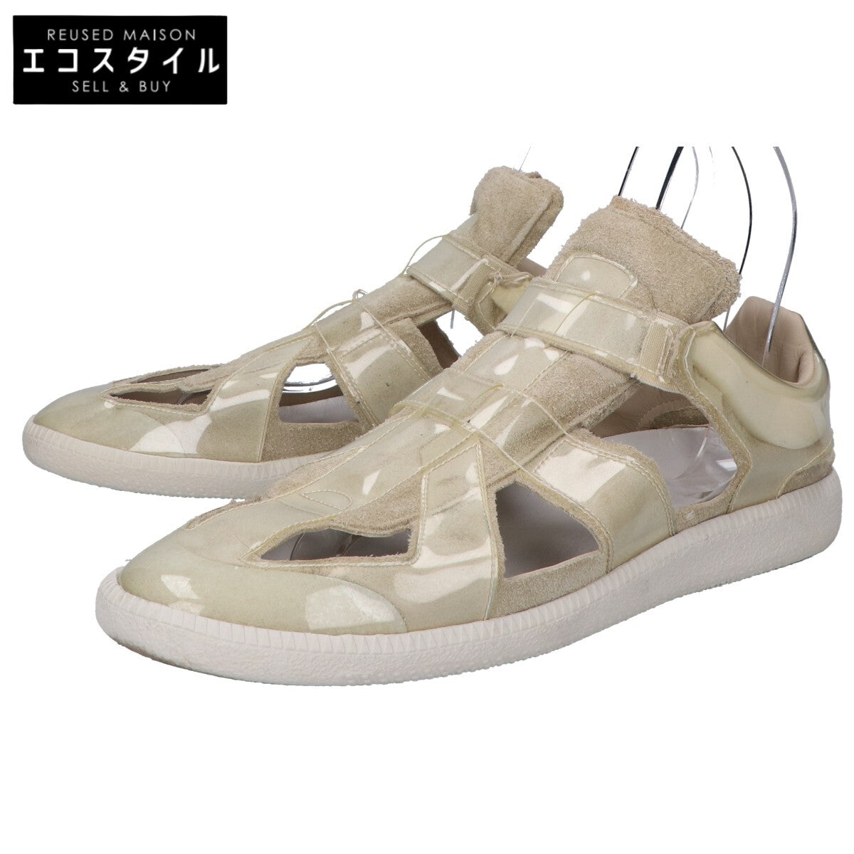Maison Margiela メゾンマルジェラ 22 PVC/スエード サンダル シューズ