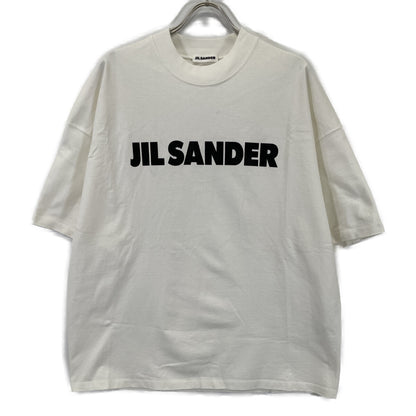 JIL SANDER 极简桑德 JSMP707020 20年 白色 Logo印花 T恤 上衣
