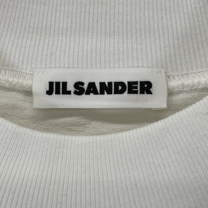 JIL SANDER 极简桑德 JSMP707020 20年 白色 Logo印花 T恤 上衣