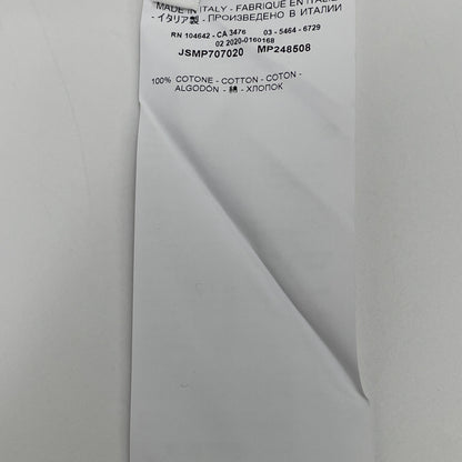 JIL SANDER 极简桑德 JSMP707020 20年 白色 Logo印花 T恤 上衣