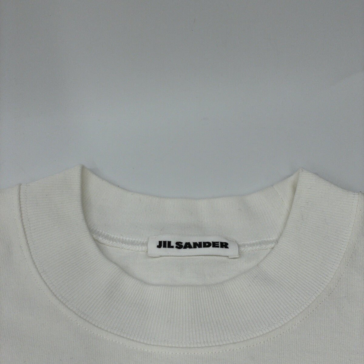 JIL SANDER 极简桑德 JSMP707020 20年 白色 Logo印花 T恤 上衣