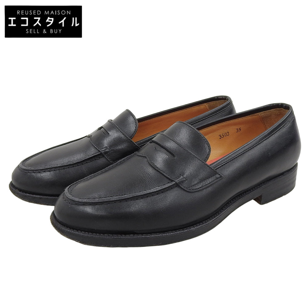 ORIENTAL　SHOES オリエンタルシューズ ALBERS コインローファー シューズ レディース ブラック 3 1/2 シューズ 3.5