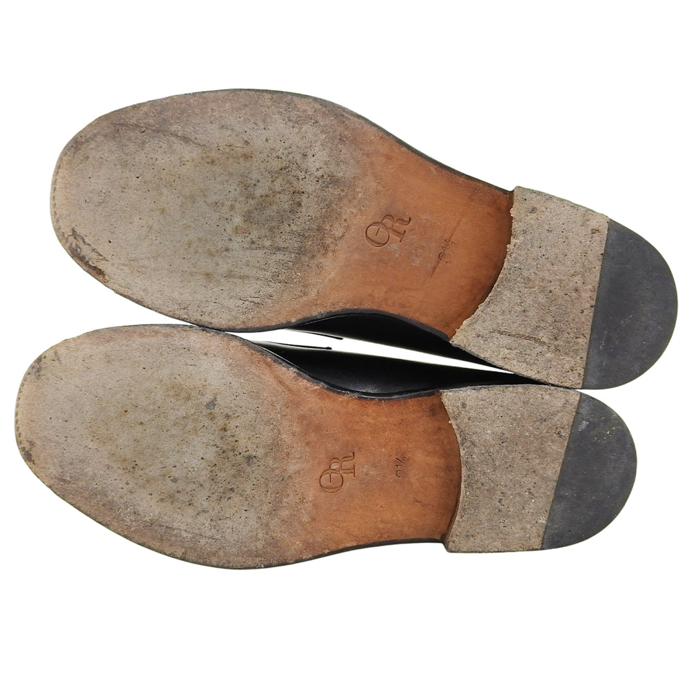 ORIENTAL　SHOES オリエンタルシューズ ALBERS コインローファー シューズ レディース ブラック 3 1/2 シューズ 3.5