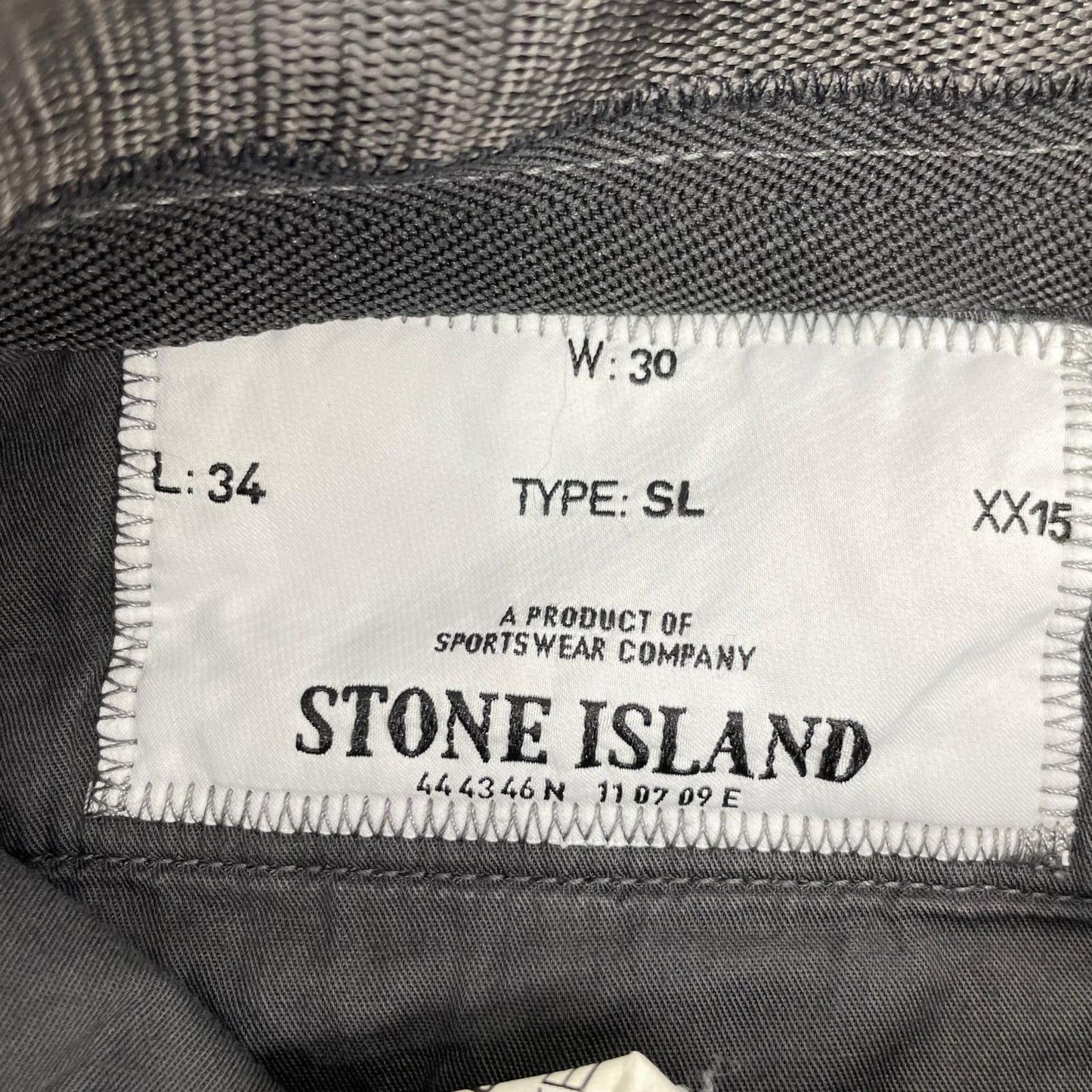 STONE ISLAND 【Domestic Regular Product】58153AZ08 Straight Chino Pants/Bottoms 30