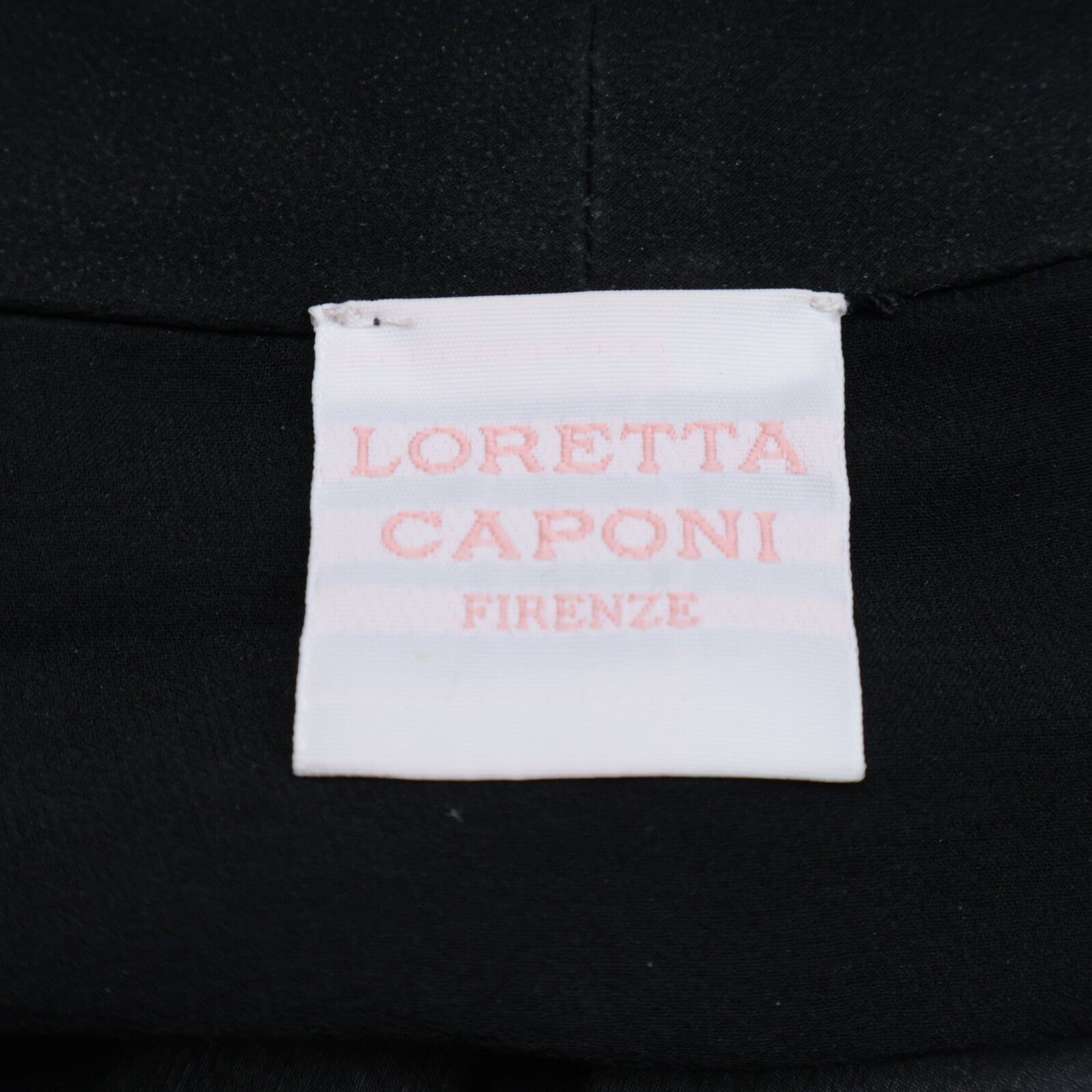 LORETTA CAPONI 洛蕾塔·卡波尼 【美品/25年款】25-010-510-0008 100%桑蚕丝 贝壳纽扣 双排扣 透视夹克