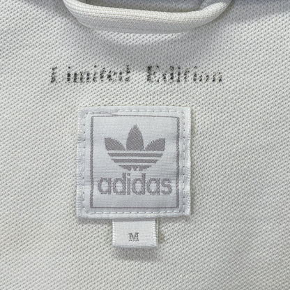 adidas Limited Edition 00s All Blacks Embroidered Beige x Black Trefoil Track Jacket