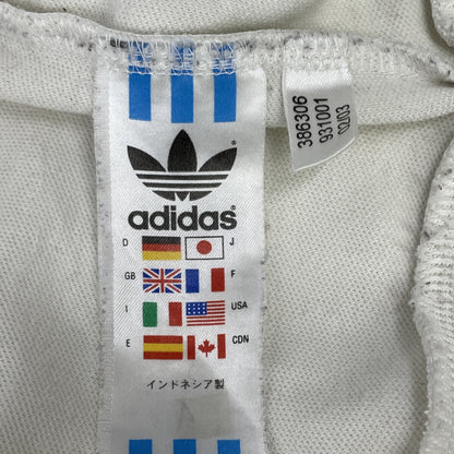 adidas 阿迪达斯 限量版 00年代 全黑队刺绣 米色×黑色 三叶草运动夹克 外套