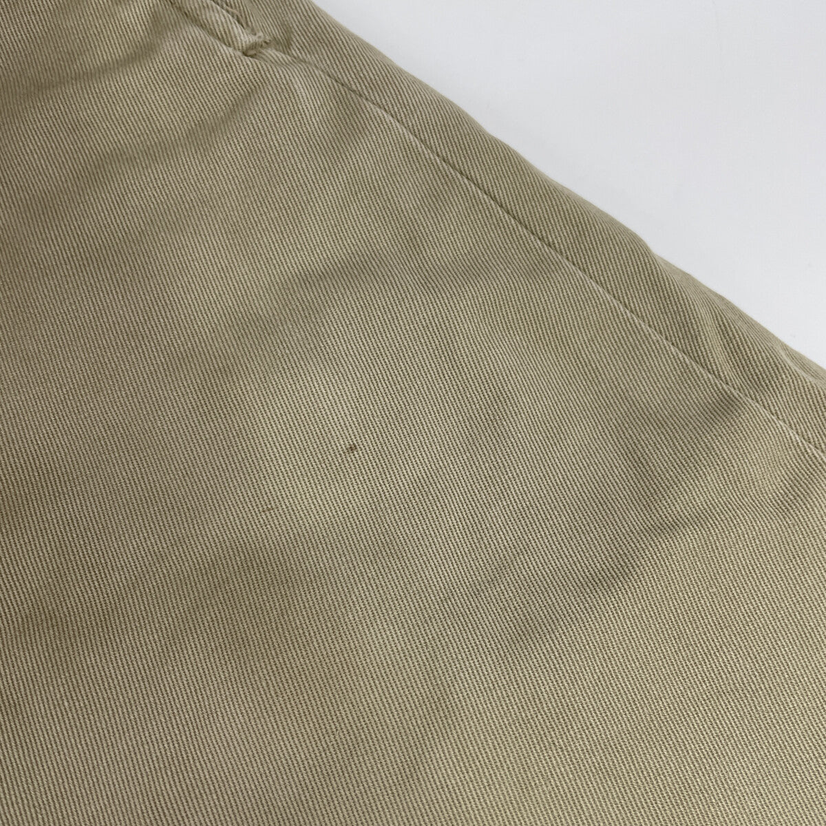 60s Beige M-45 Chino Pants RAPID Double-sided Zipper 4-Pocket Bottoms No Tag Men's